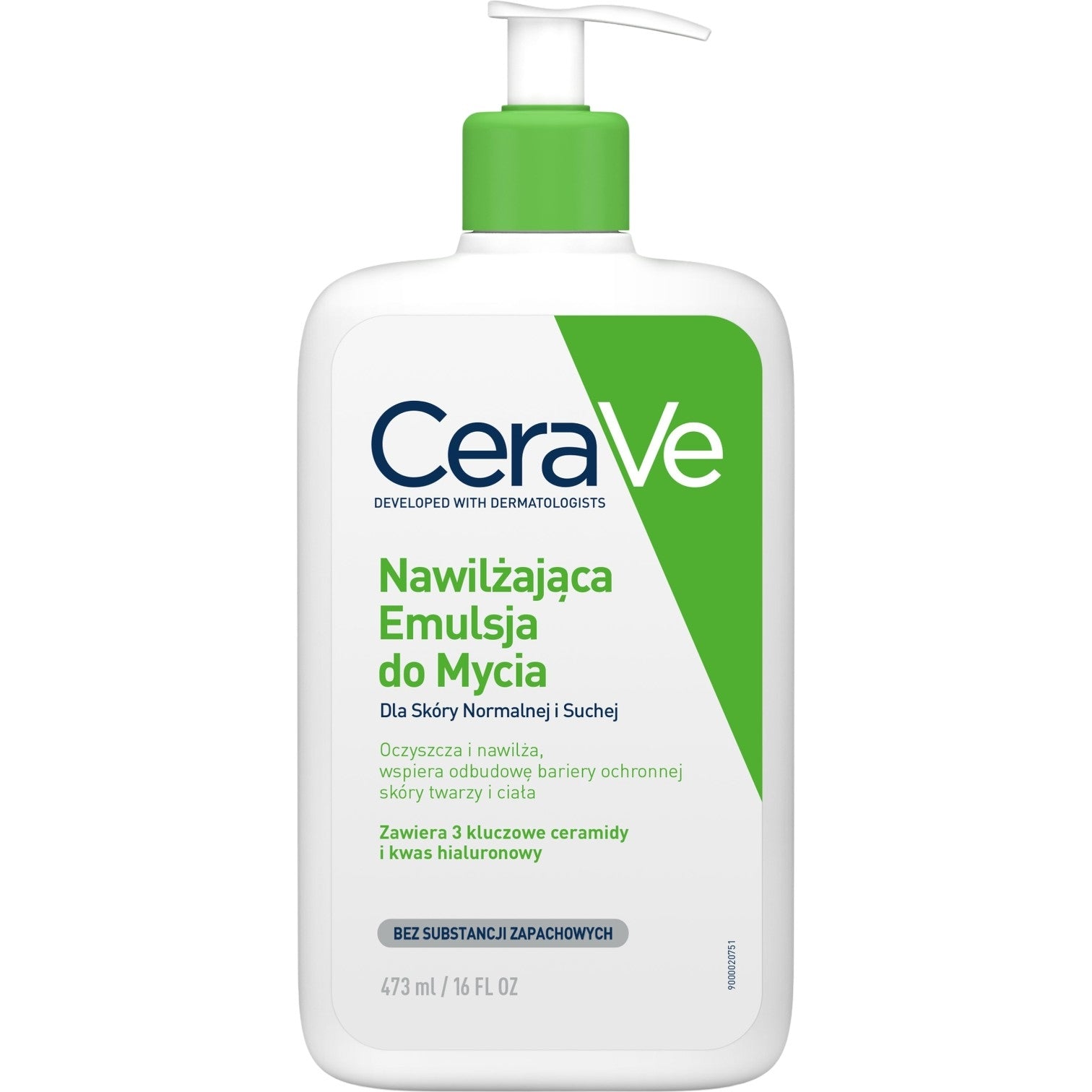 CeraVe Nawilżająca emulsja do mycia skóry suchej i normalnej 473 ml