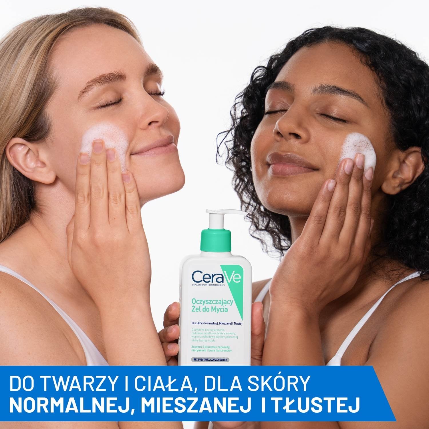 CeraVe oczyszczający żel do mycia ciała i twarzy