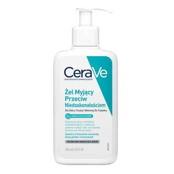 CeraVe Żel Myjący Przeciw Niedoskonałościom 236 ml