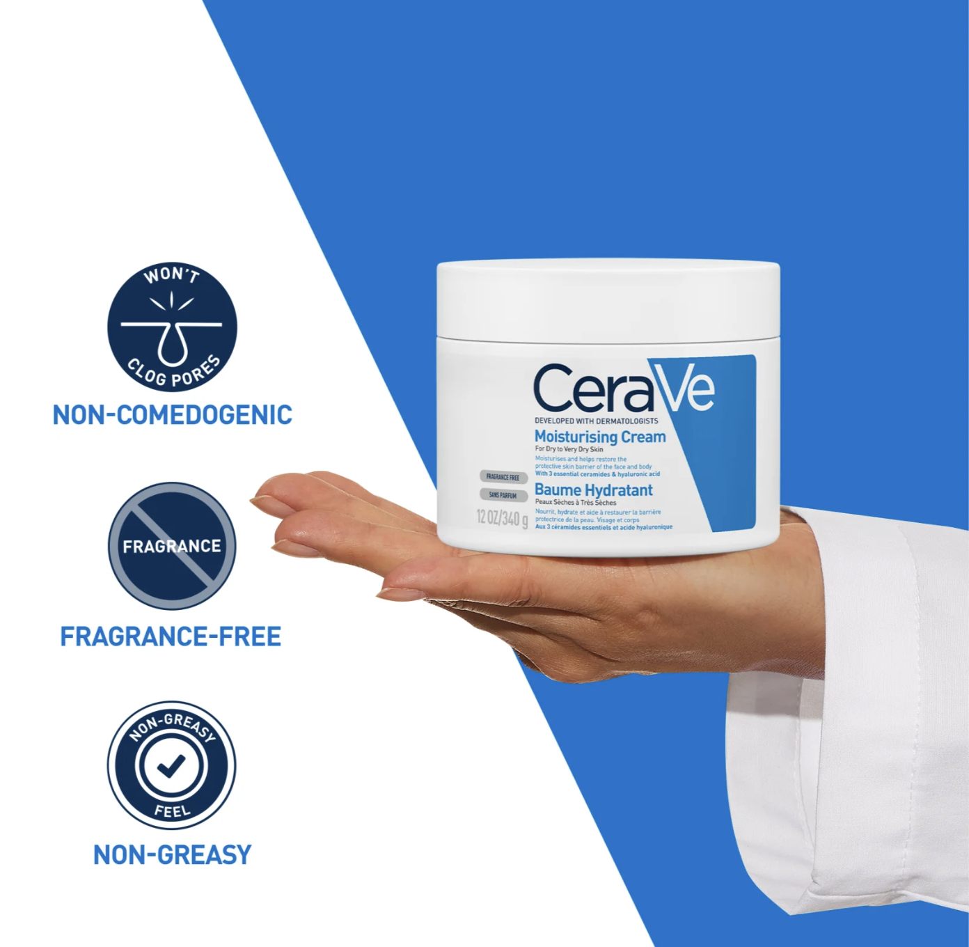 CeraVe | Nawilżający balsam do skóry suchej