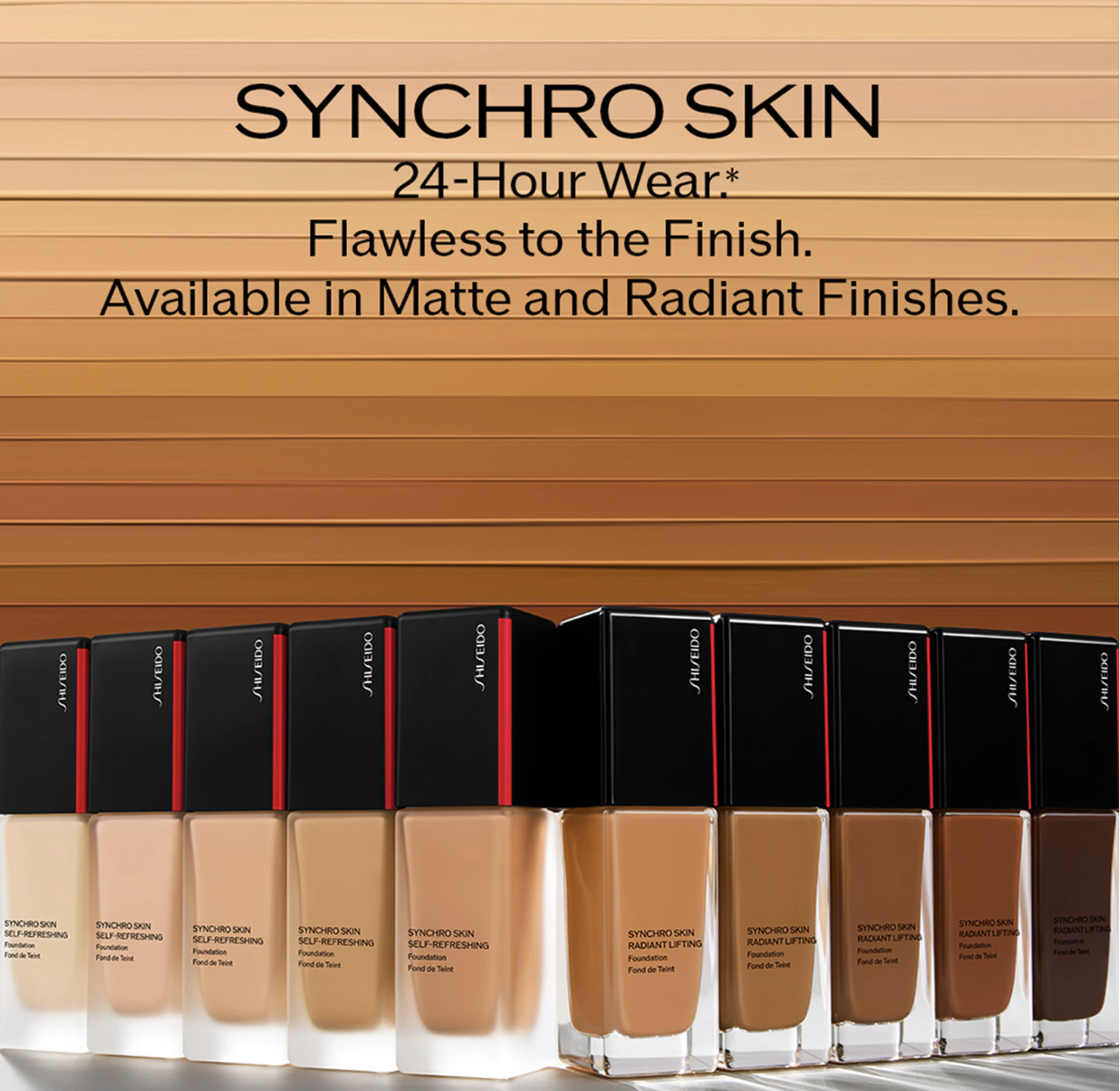 Shiseido Synchro Skin Radiant Lifting Foundation SPF30 | 430 Cedar 30 ml