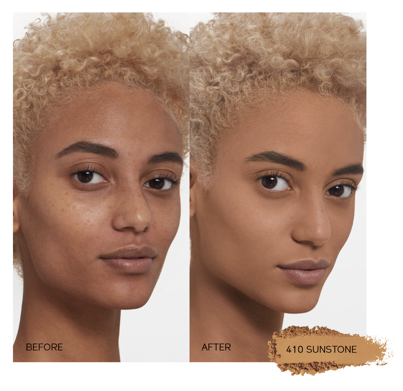 Synchro Skin Self-Refreshing Custom Finish Powder Foundation | SUNSTONE 410 9gram