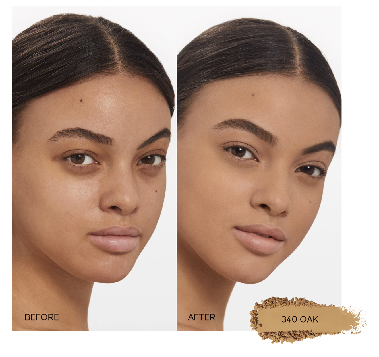Synchro Skin Self-Refreshing Custom Finish Powder Foundation | Oak 340 9gram