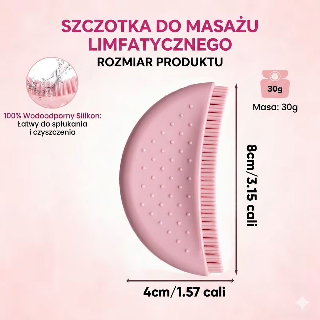 Szczotka do konturowania limfatycznego twarzy | Soft Skin Tone