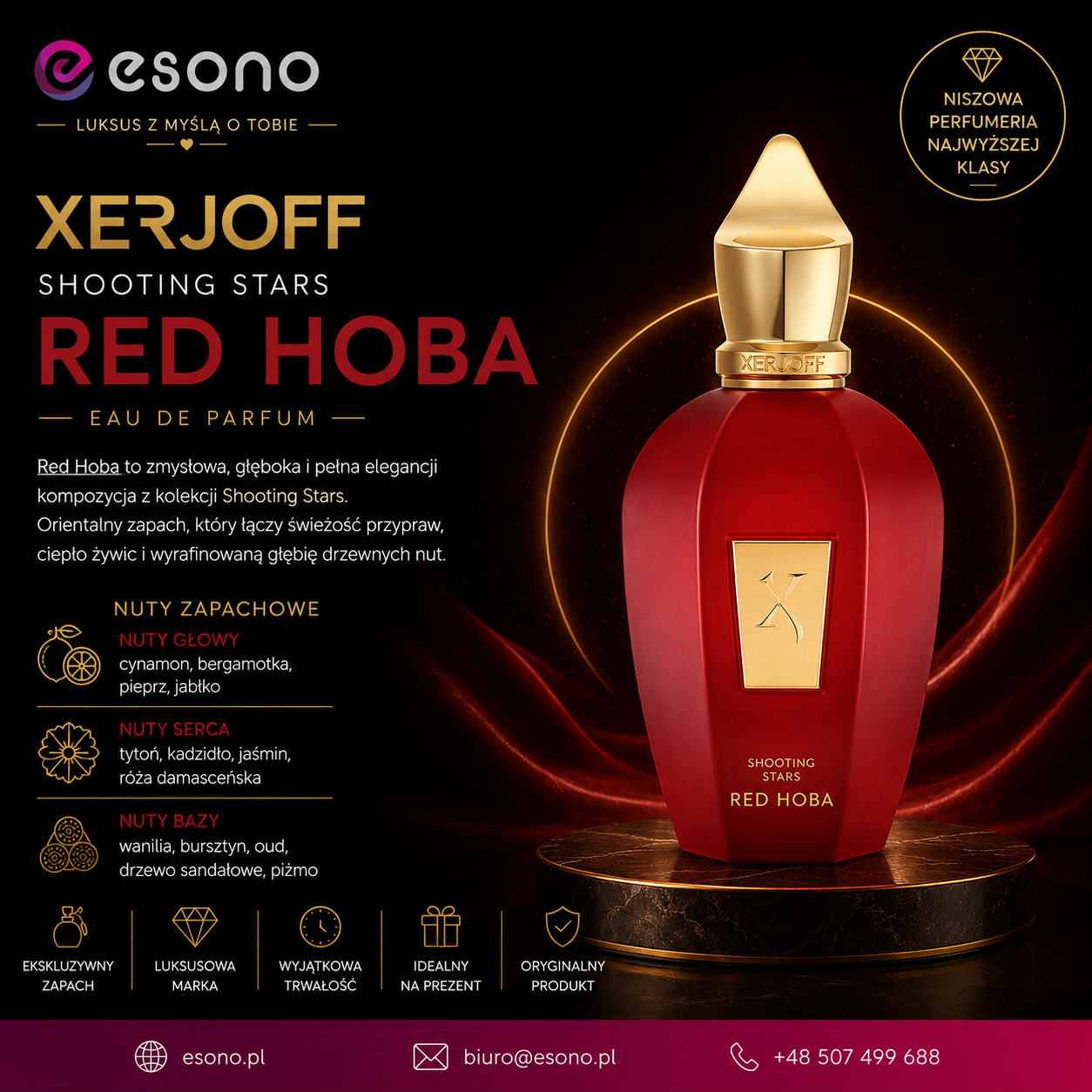 Xerjoff Shooting Stars Red Hoba 100ml