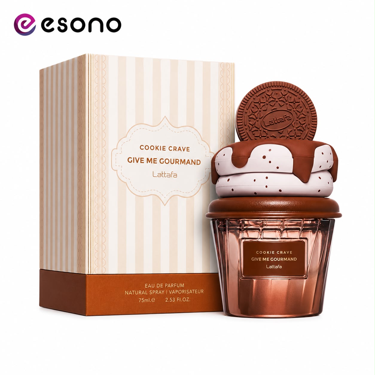 Lattafa Cookie Crave Eau de Parfum 75 ml – perfumy unisex