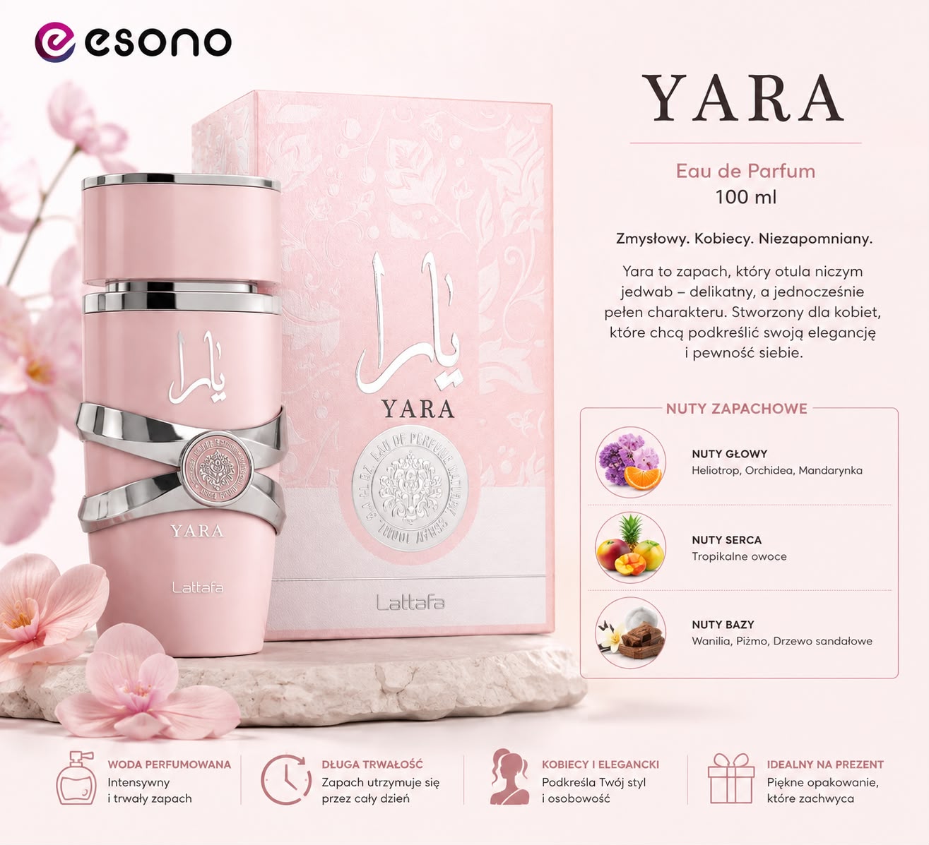 Lattafa Yara Eau de Parfum 100 ml